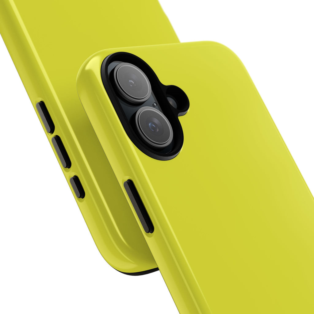 Yellow RG Tough Phone Case for iPhone, Galaxy, or Google Pixel