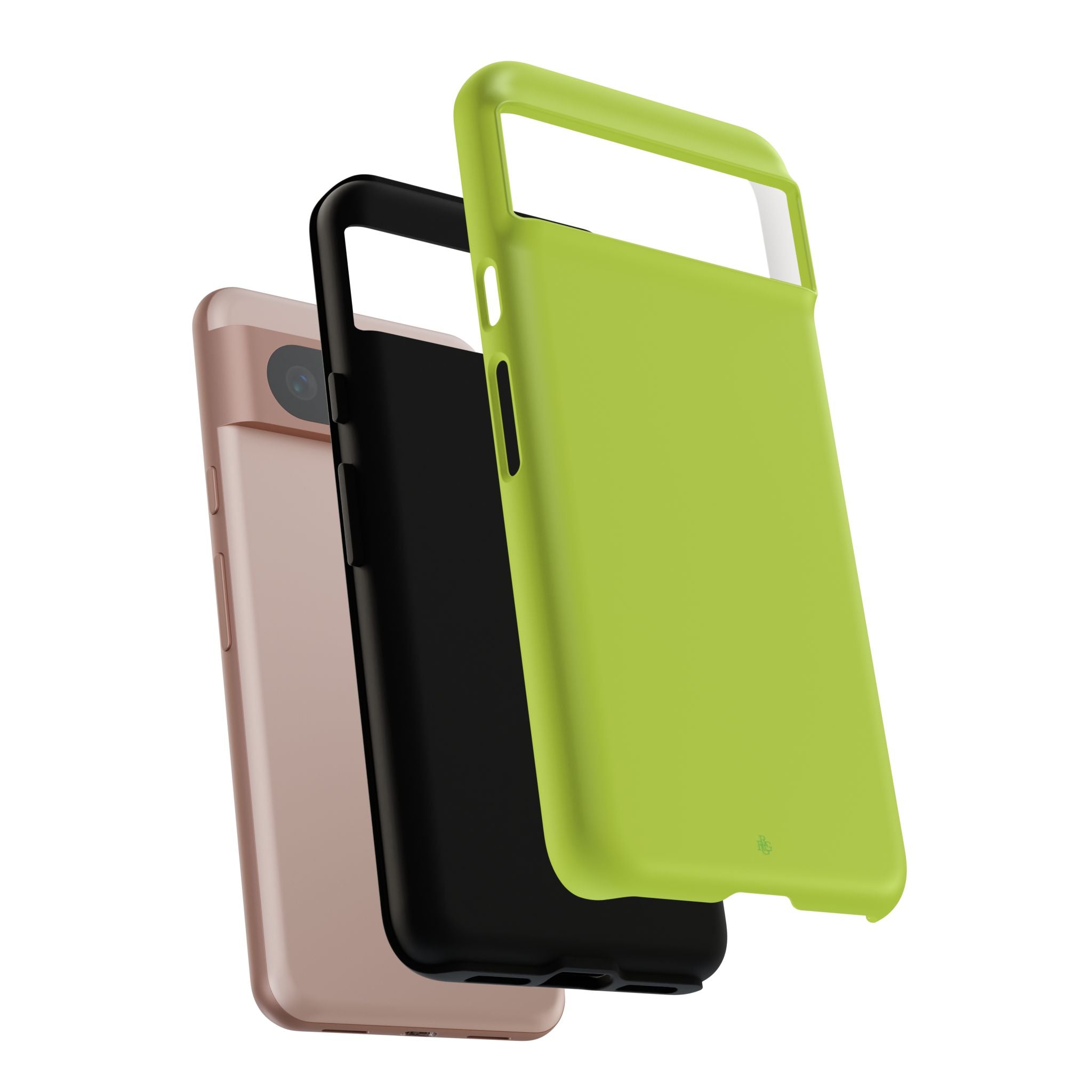 Neon Yellow RG Tough Case for iPhone, Galaxy, or Google Pixel
