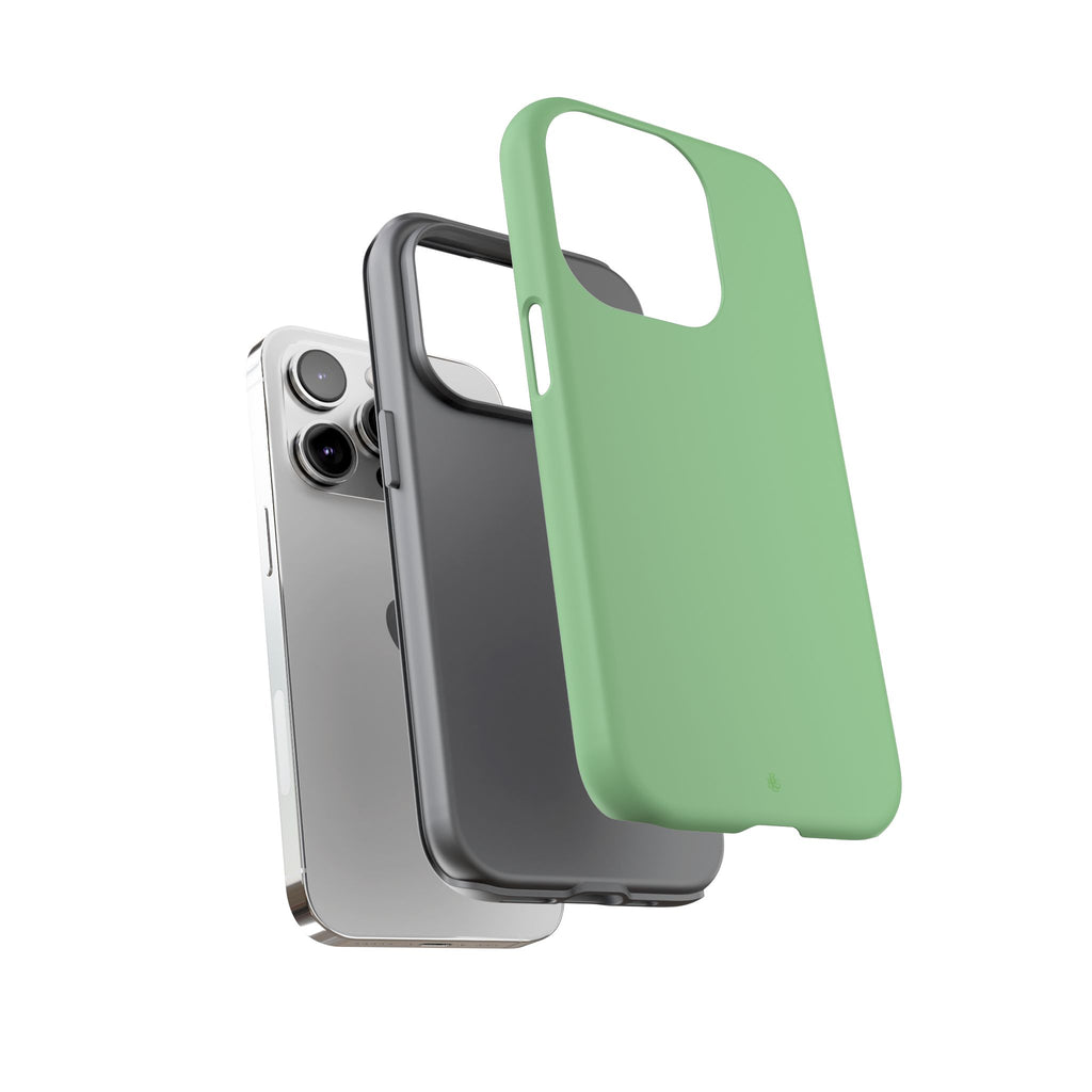 Mint Green Tough Phone Case for iPhone, Galaxy, or Google Pixel