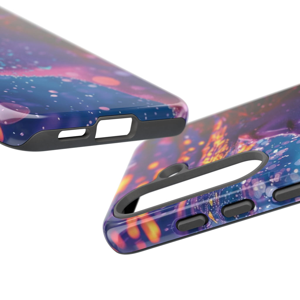 Meditating Underwater Tough Phone Case for iPhone, Galaxy, or Google Pixel