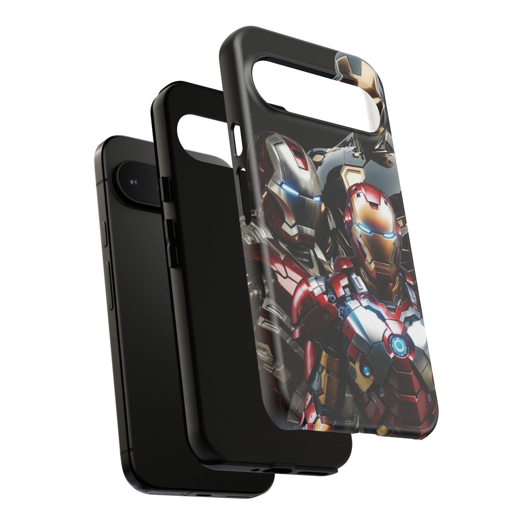 Iron Man Tough Phone Case for iPhone, Galaxy, or Google Pixel