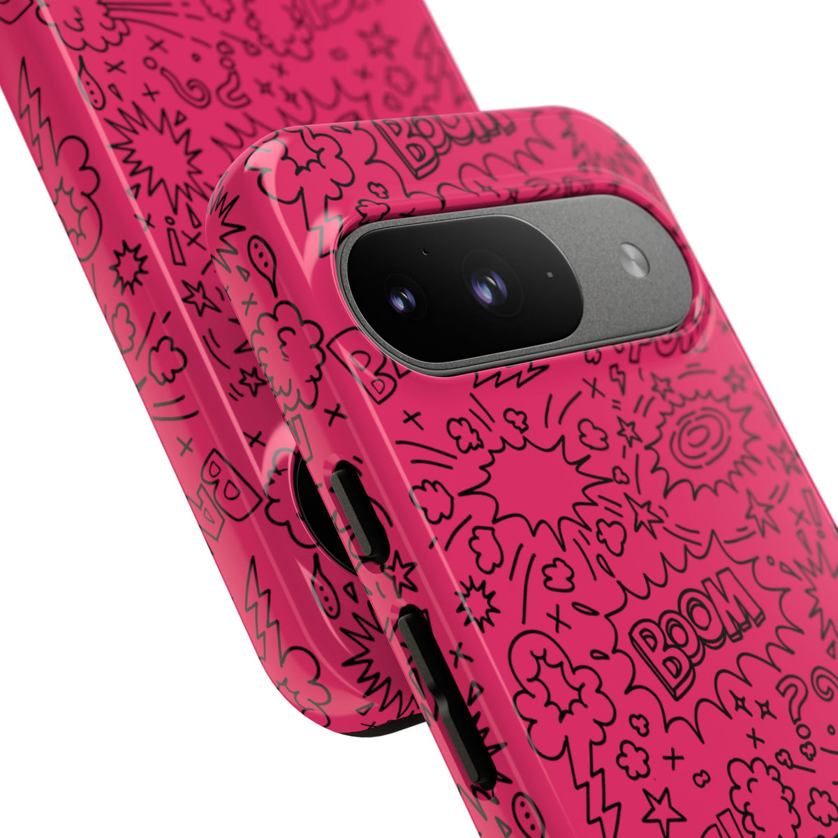 Boom Wow Tough Case for iPhone, Galaxy, or Google Pixel