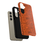 Wow Orange Tough Case for iPhone, Galaxy, or Google Pixel