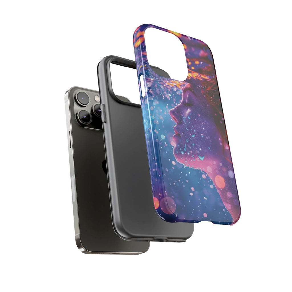 Meditating Underwater Tough Phone Case for iPhone, Galaxy, or Google Pixel