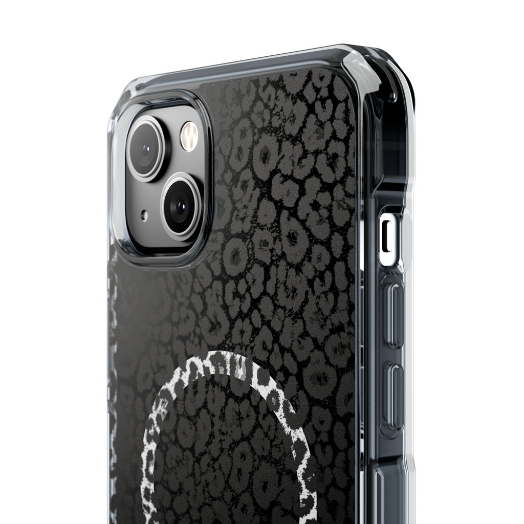Leopard Magnetic iPhone 14, 15, 16 Series Clear Impact Cases