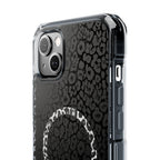 Leopard Magnetic iPhone 14, 15, 16 Series Clear Impact Cases