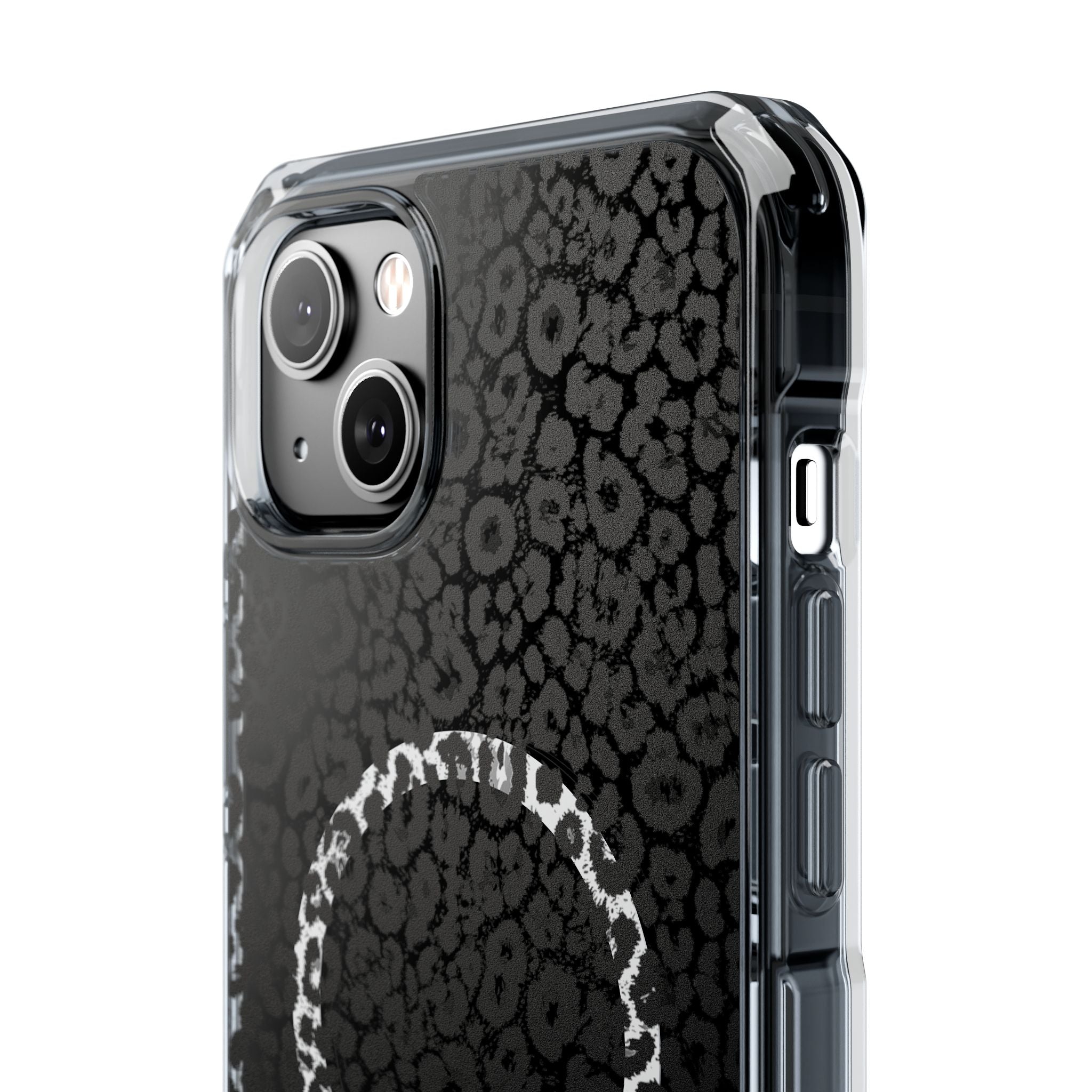 Leopard Magnetic iPhone 14, 15, 16 Series Clear Impact Cases