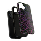 Colorful Leopard Tough Phone Case for iPhone, Galaxy, or Google Pixel
