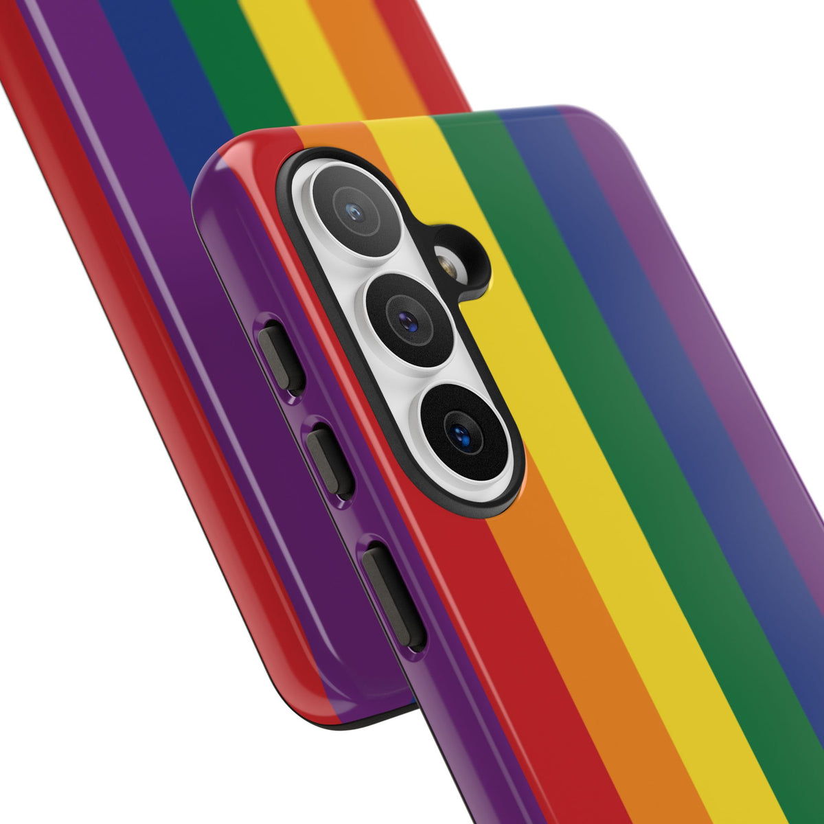 LGBTQ Rainbow Flag Tough Phone Case for iPhone, Galaxy, or Google Pixel