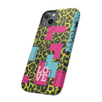 LOVE Neon Yellow RG Phone Case iPhone, Galaxy and Google Tough Cases