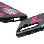 Retro Blocks LOVE Tough Case for iPhone, Galaxy or Google Pixel