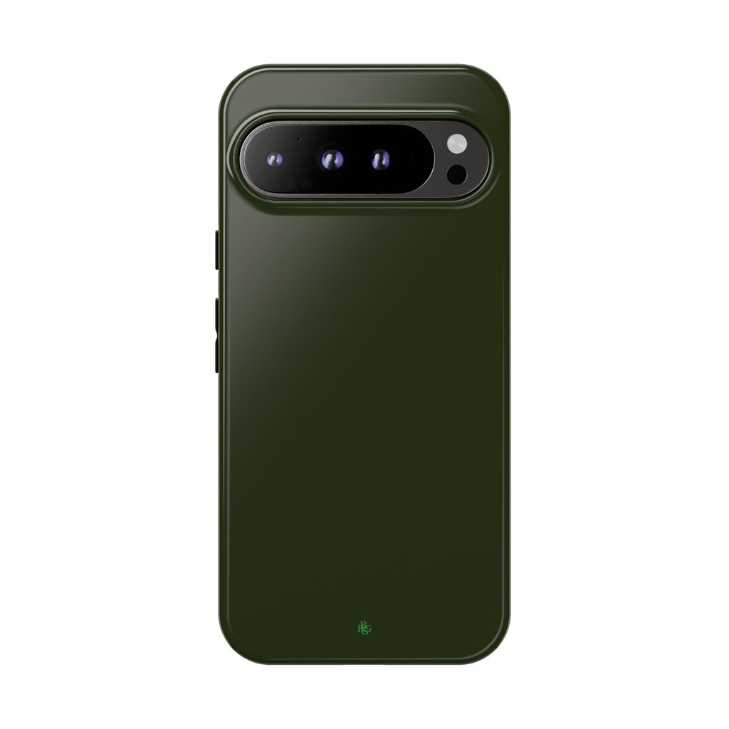 Olive Green Tough Phone Case for iPhone, Galaxy and Google Pixel