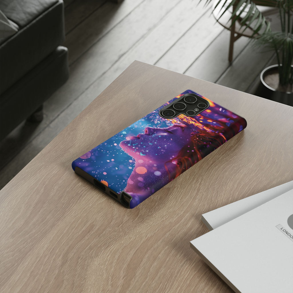Meditating Underwater Tough Phone Case for iPhone, Galaxy, or Google Pixel