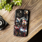 Iron Man Tough Phone Case for iPhone, Galaxy, or Google Pixel