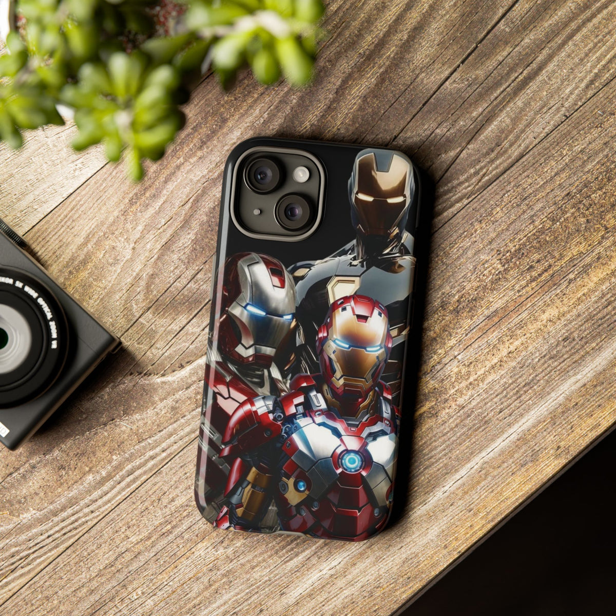 Iron Man Tough Phone Case for iPhone, Galaxy, or Google Pixel