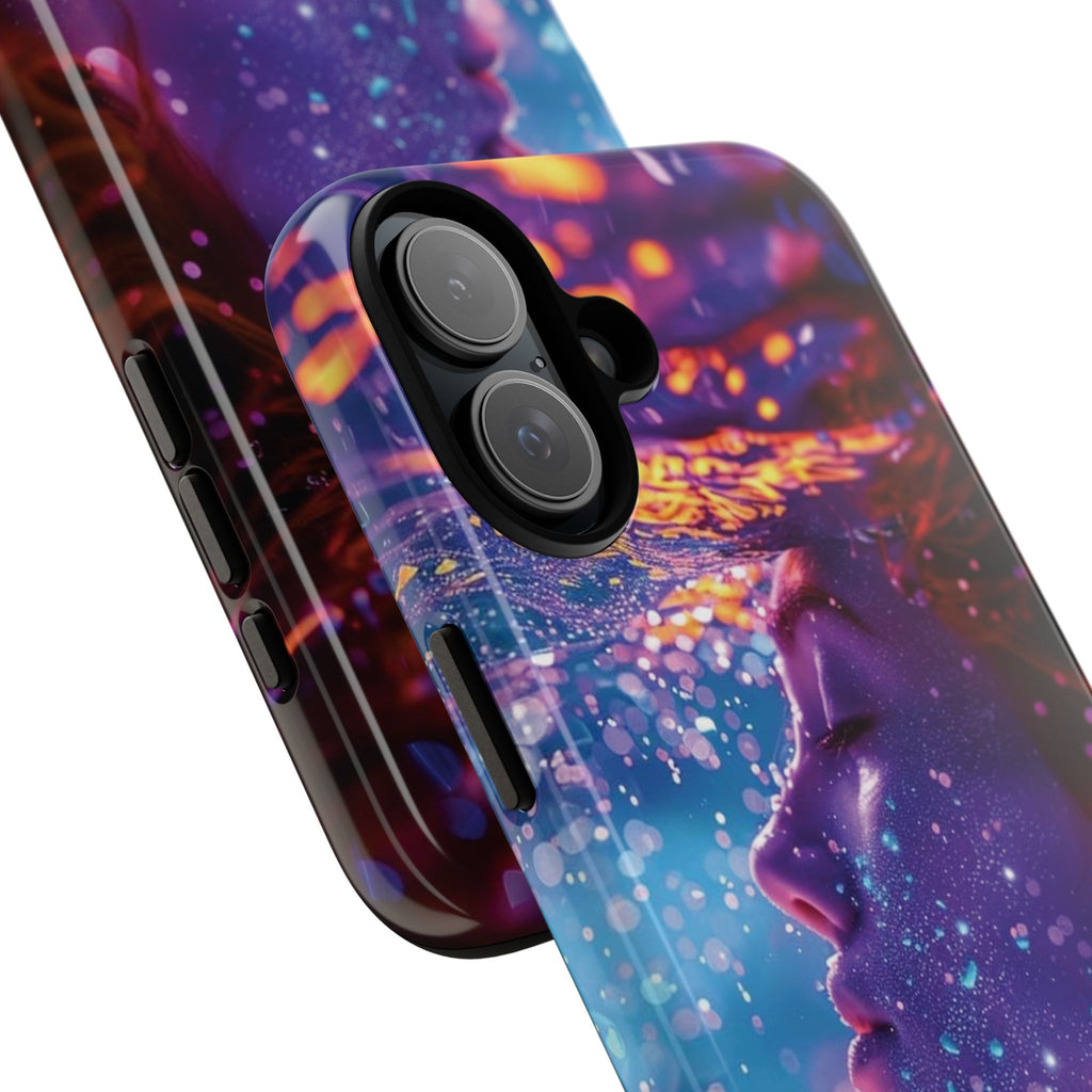 Meditating Underwater Tough Phone Case for iPhone, Galaxy, or Google Pixel