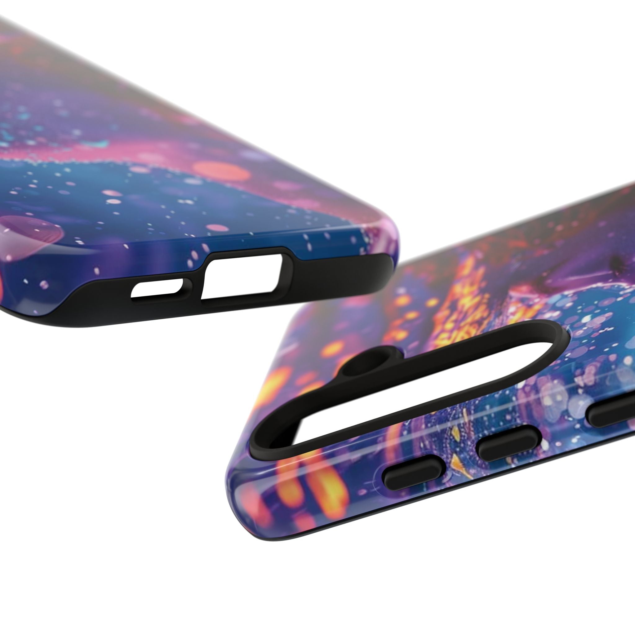 Meditating Underwater Tough Phone Case for iPhone, Galaxy, or Google Pixel