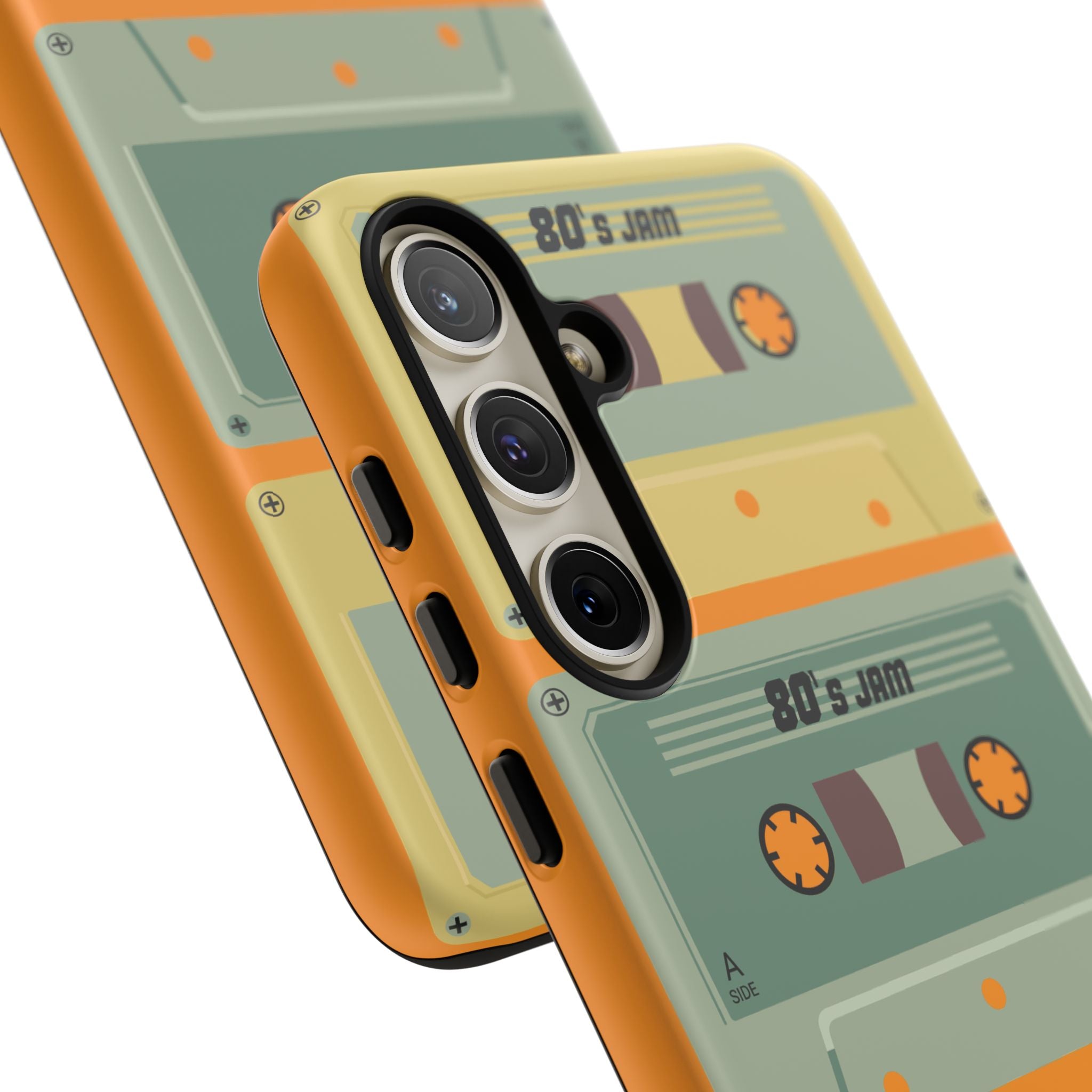 Retro 80's Jam RG Tough Phone Case for iPhone, Galaxy, or Google PIXEL