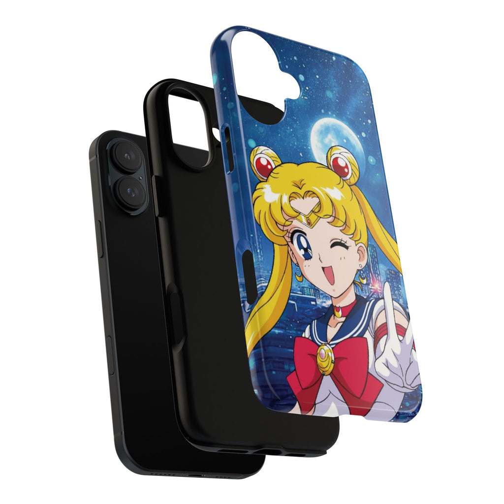 Blue S Moon Tough Case for iPhone, Galaxy, or Google Pixel