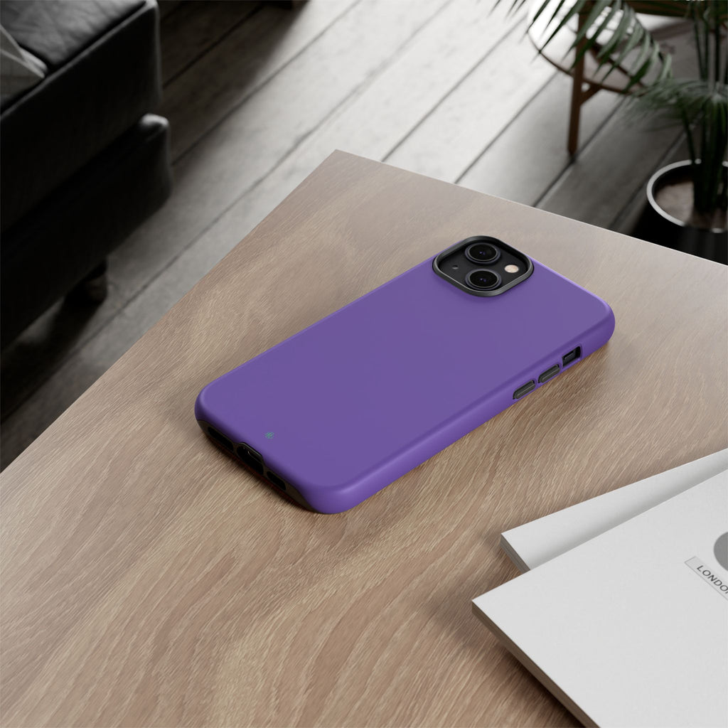 Purple Phone Case for iPhone, Galaxy, or Google Pixel