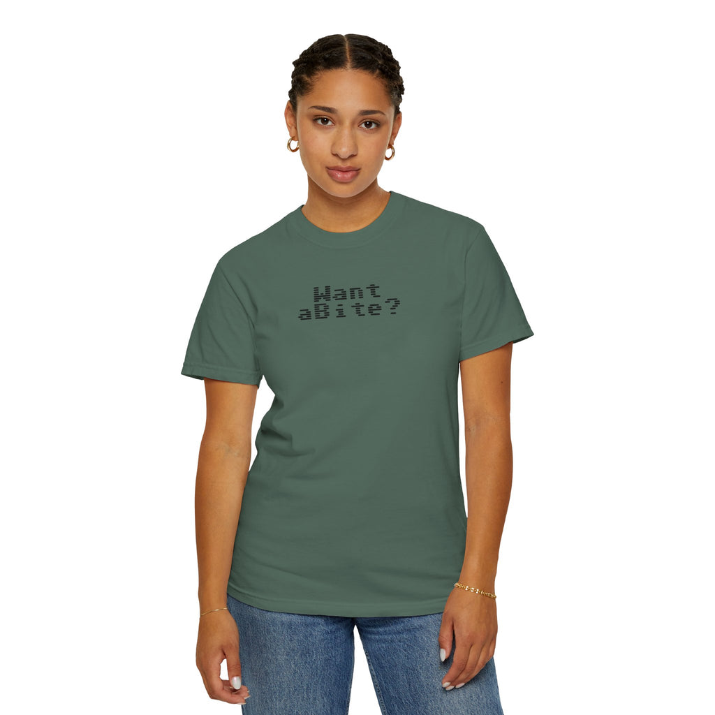 Want a Bite Unisex Garment-Dyed T-shirt