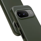 Olive Green Tough Phone Case for iPhone, Galaxy and Google Pixel