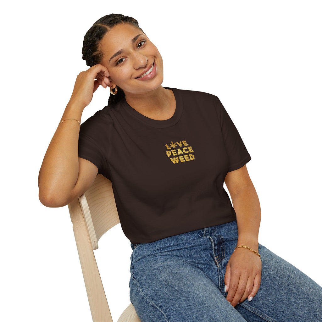Love Peace W** Unisex Softstyle T-Shirt