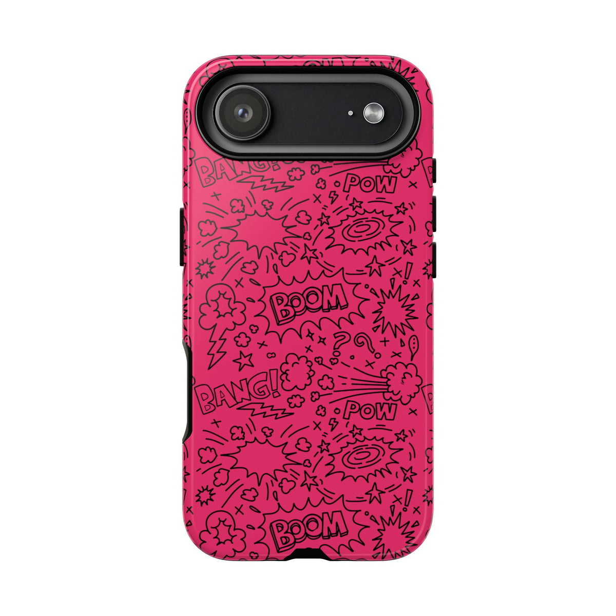 Boom Wow Tough Case for iPhone, Galaxy, or Google Pixel