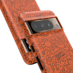Wow Orange Tough Case for iPhone, Galaxy, or Google Pixel