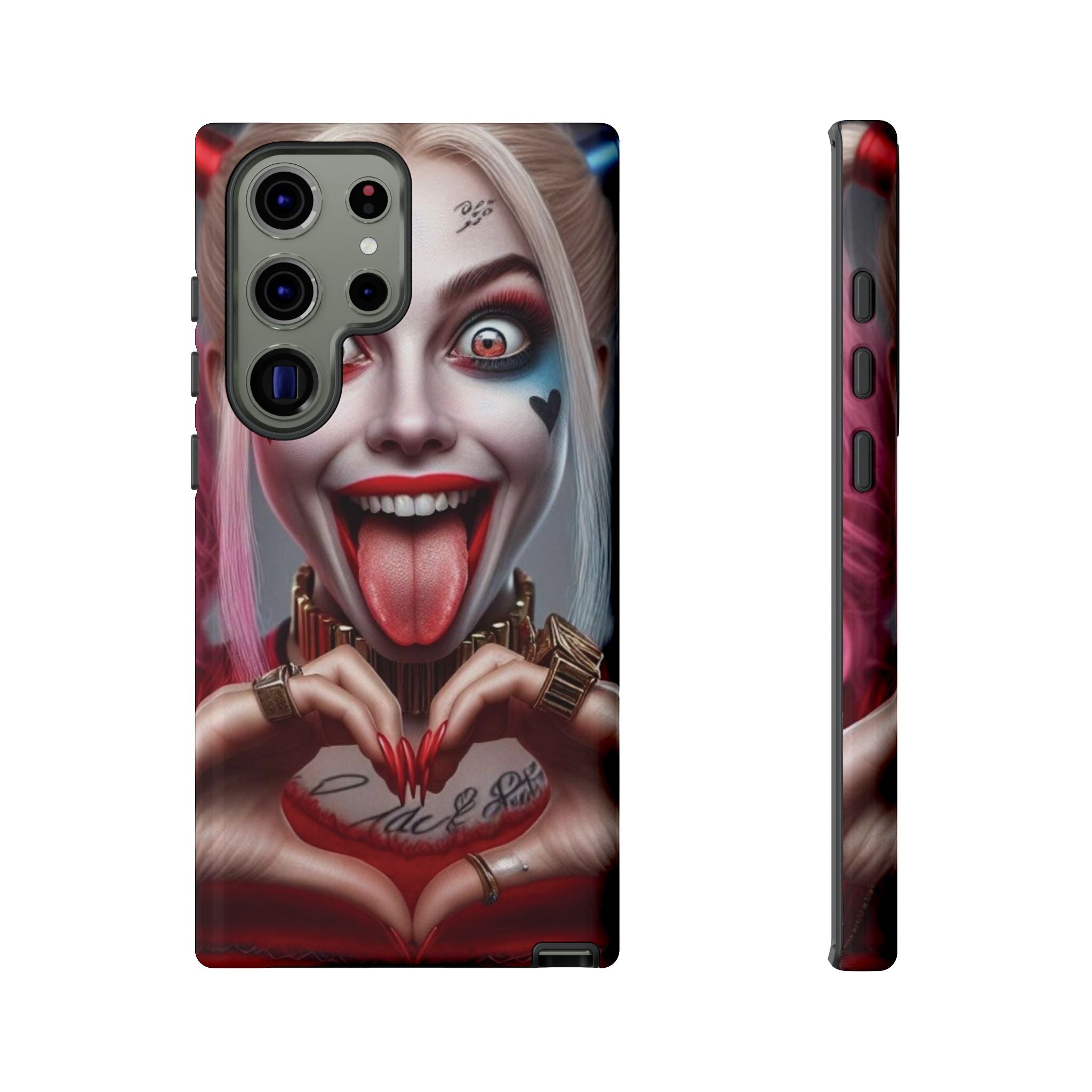 Harley Quinn Tough Phone Case for iPhone, Galaxy, or Google Pixel