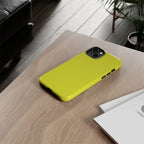 Yellow RG Tough Phone Case for iPhone, Galaxy, or Google Pixel