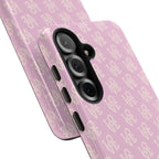 Pink 'LOVE' Pattern Tough Phone Case