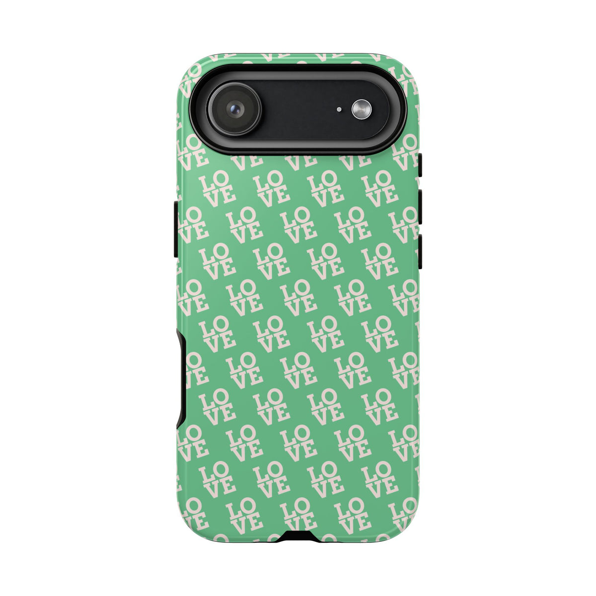 LOVE Aqua Tough Phone Case for iPhone, Galaxy, or Google Pixel