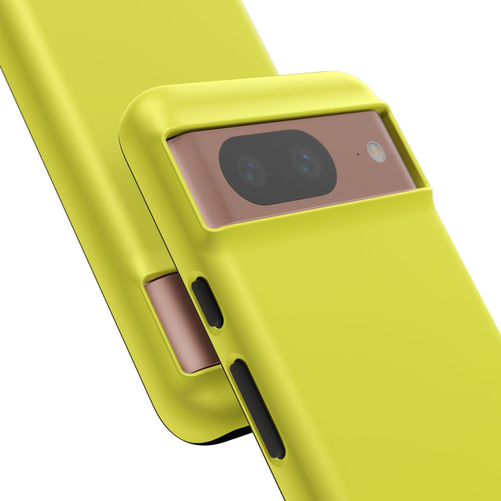 Yellow RG Tough Phone Case for iPhone, Galaxy, or Google Pixel