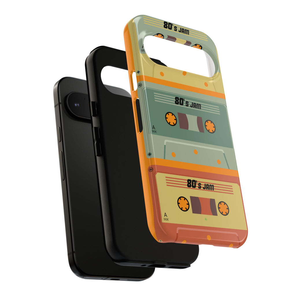Retro 80's Jam RG Tough Phone Case for iPhone, Galaxy, or Google PIXEL