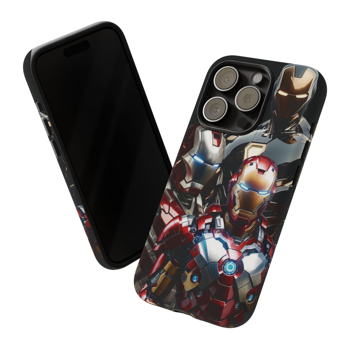 Iron Man Tough Phone Case for iPhone, Galaxy, or Google Pixel