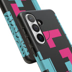 Retro Blocks LOVE Tough Case for iPhone, Galaxy or Google Pixel