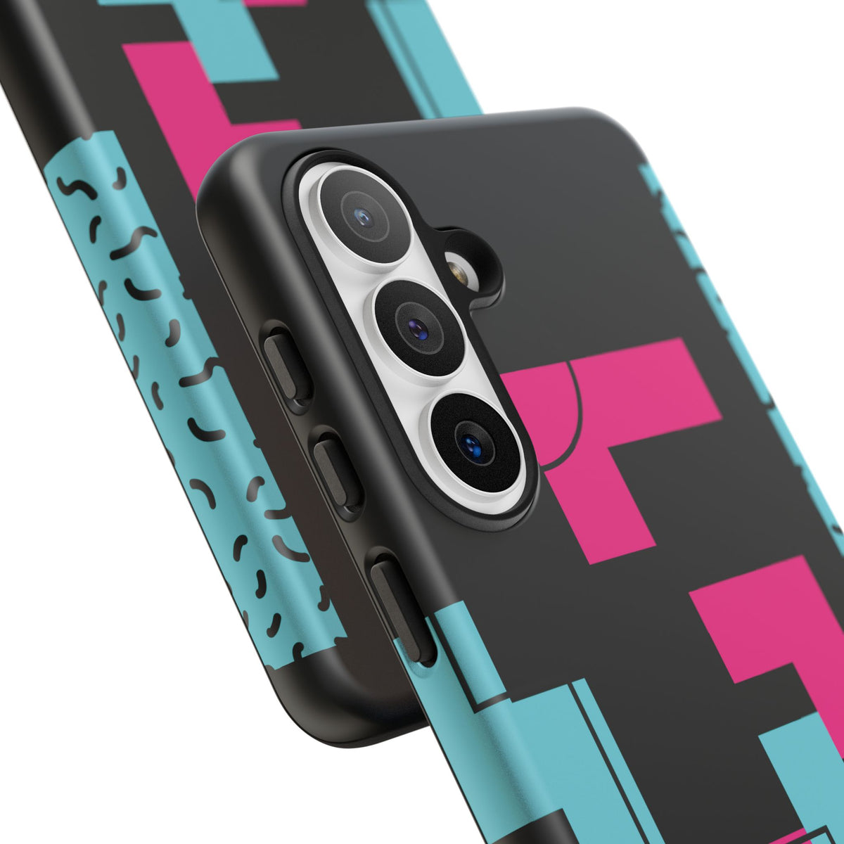 Retro Blocks LOVE Tough Case for iPhone, Galaxy or Google Pixel
