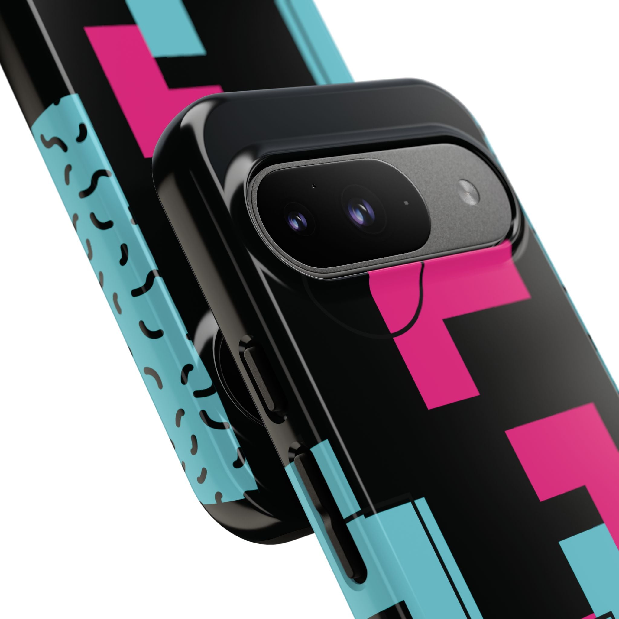 Retro Blocks LOVE Tough Case for iPhone, Galaxy or Google Pixel