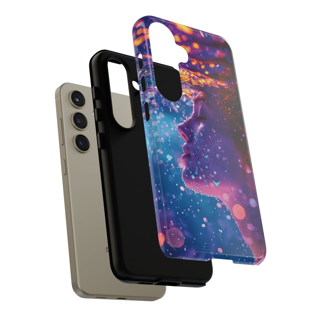 Meditating Underwater Tough Phone Case for iPhone, Galaxy, or Google Pixel