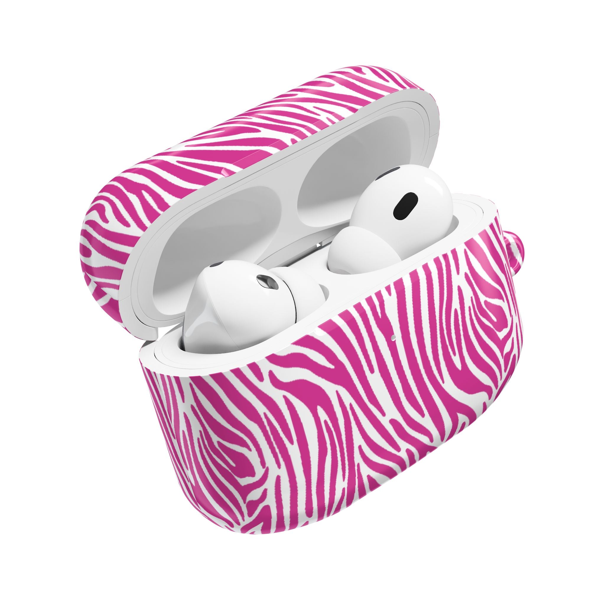 Pink Zebra AirPod Cases