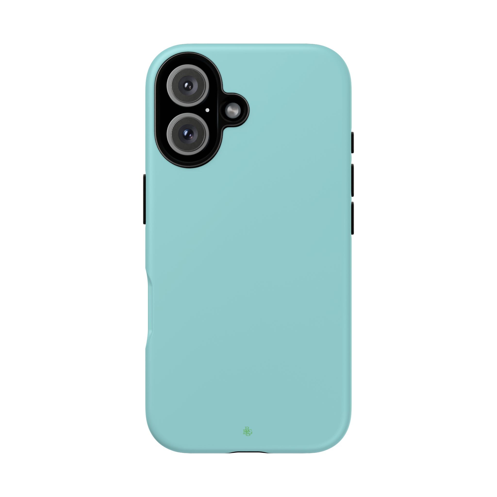 Teal RG Tough Phone Case for iPhone, Galaxy, or Google Pixel