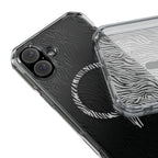 Zebra Magnetic iPhone 14, 15, 16 Series Clear Impact Cases