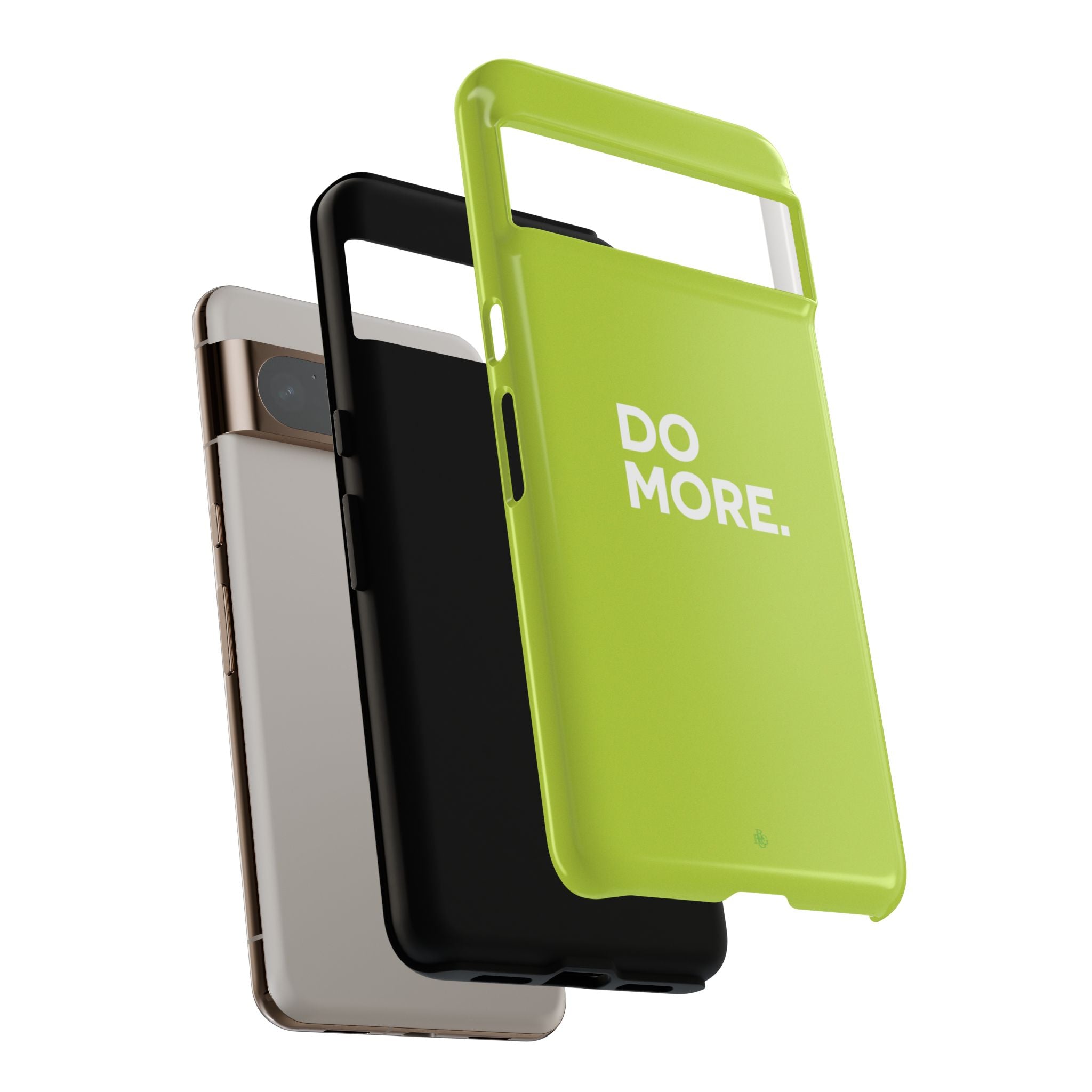 Do More (Neon Yellow) Tough Phone Case for iPhone, Galaxy or Google Pixel