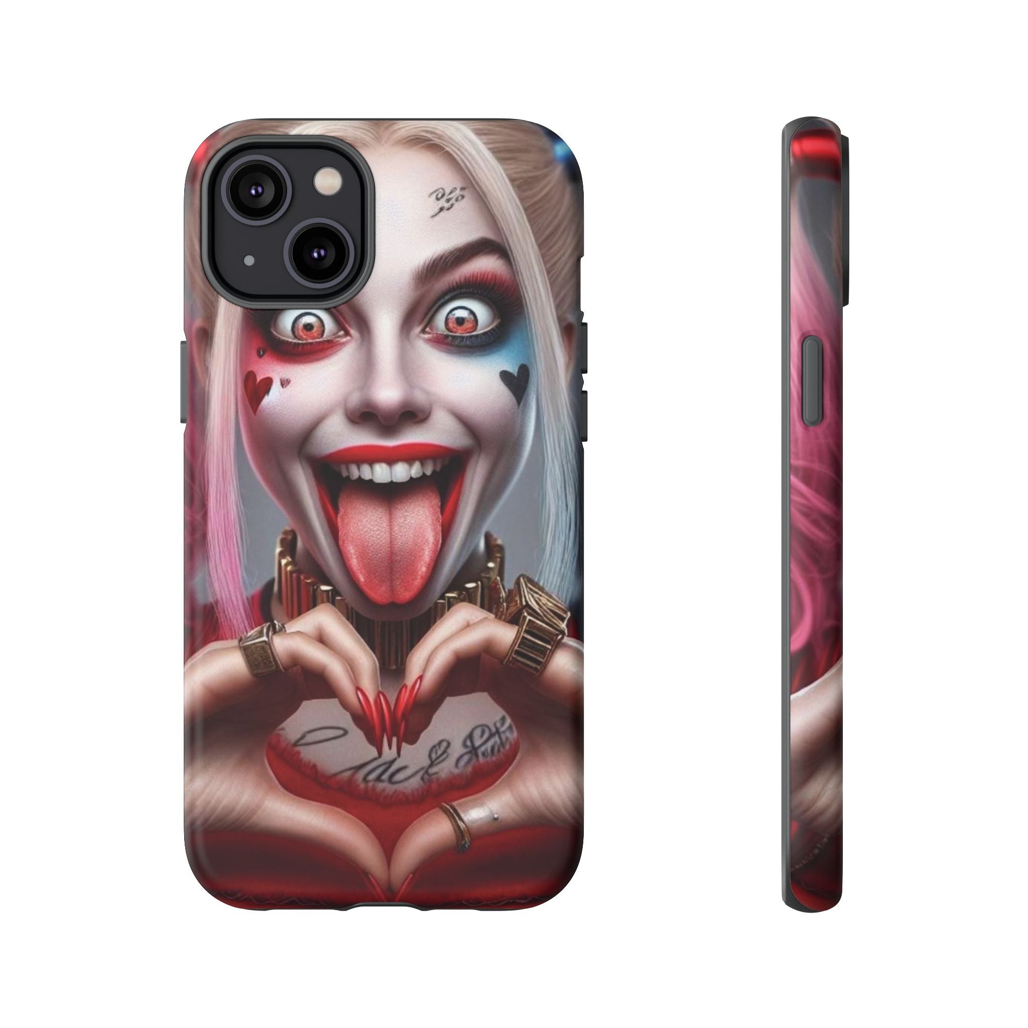 Harley Quinn Tough Phone Case for iPhone, Galaxy, or Google Pixel