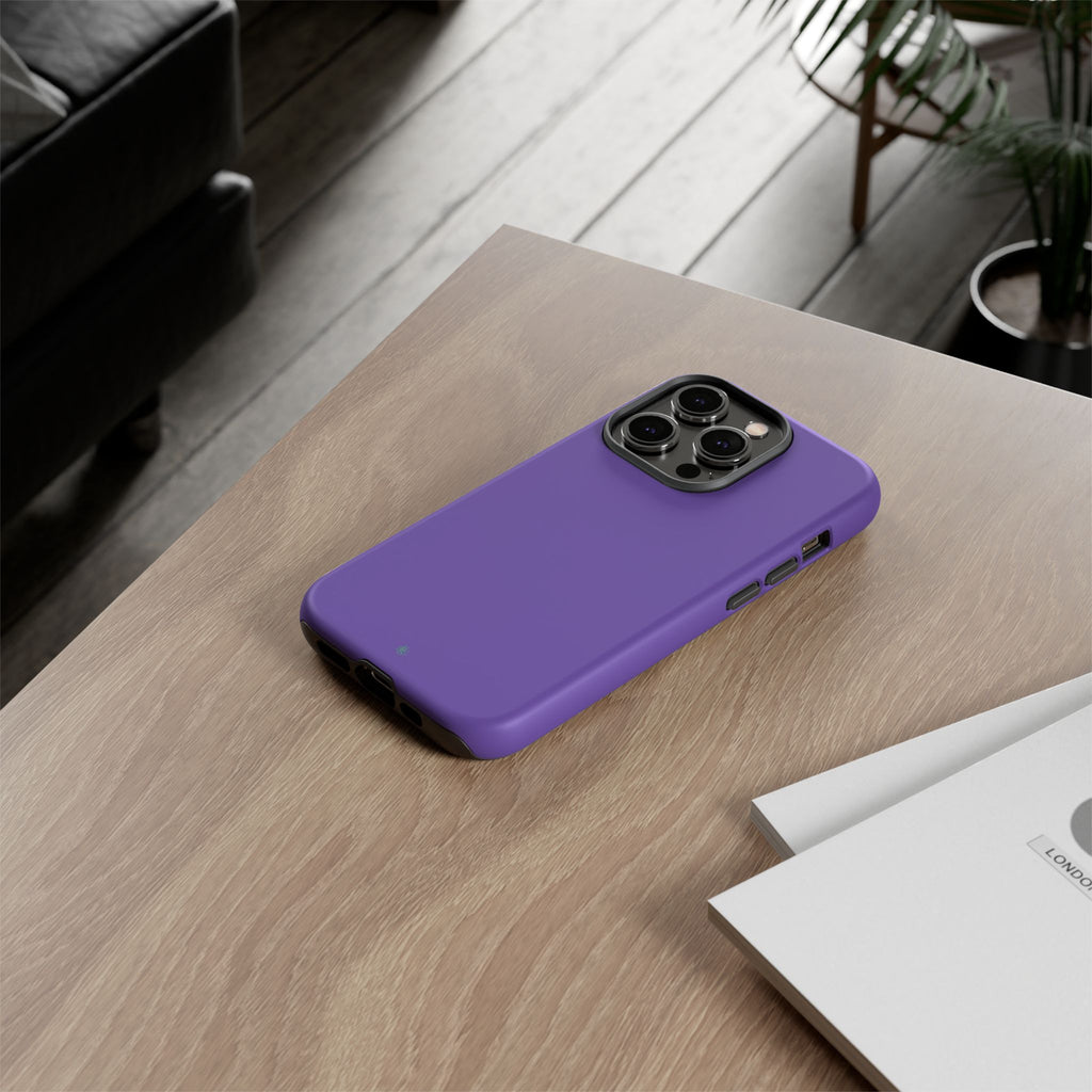 Purple Phone Case for iPhone, Galaxy, or Google Pixel