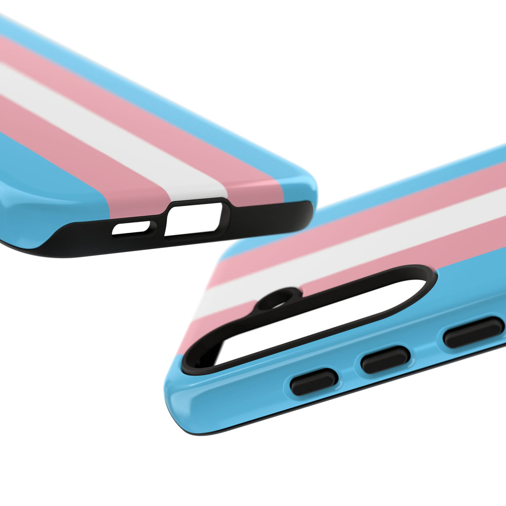 Trans Colors Tough Phone Case for iPhone, Galaxy, or Google Pixel