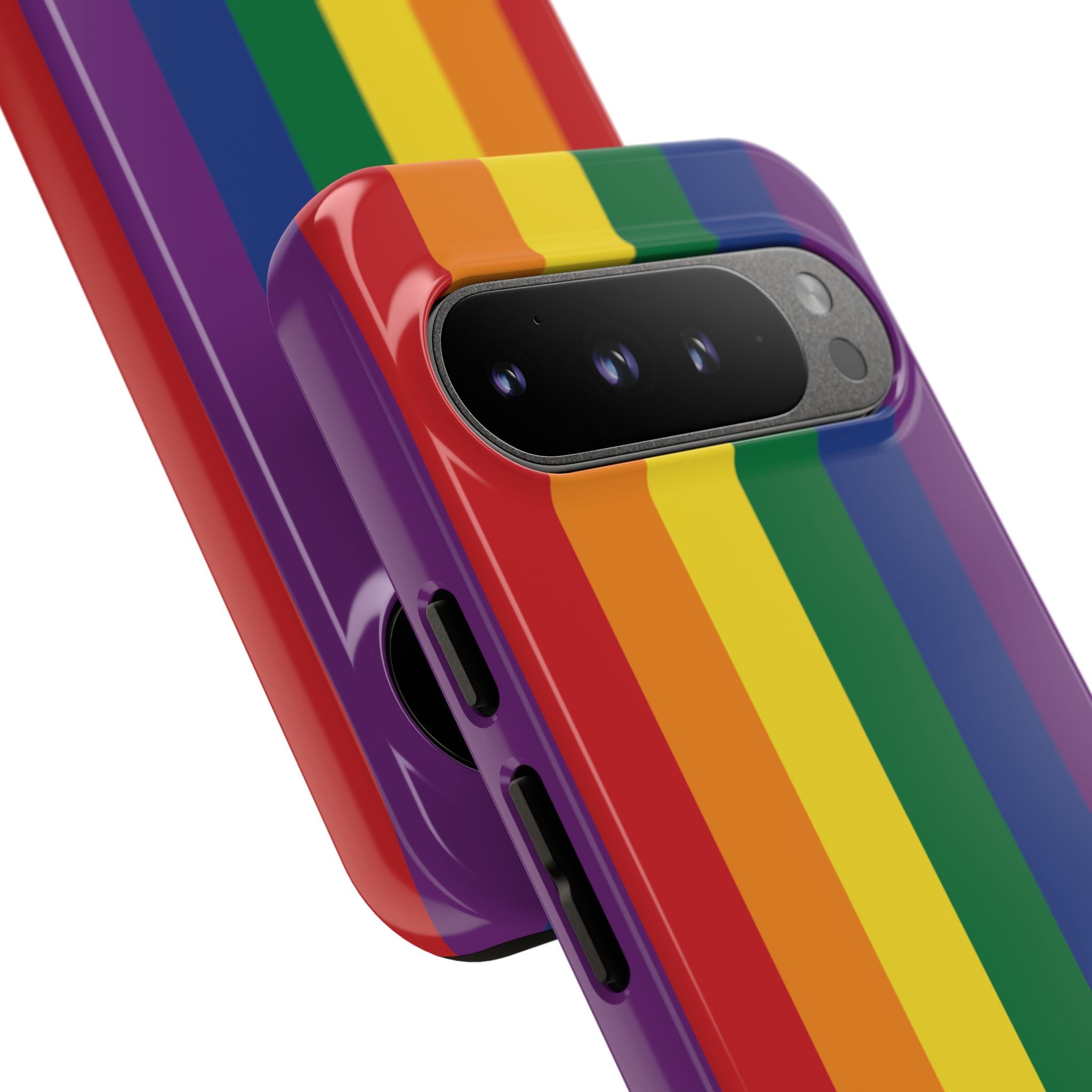 LGBTQ Rainbow Flag Tough Phone Case for iPhone, Galaxy, or Google Pixel