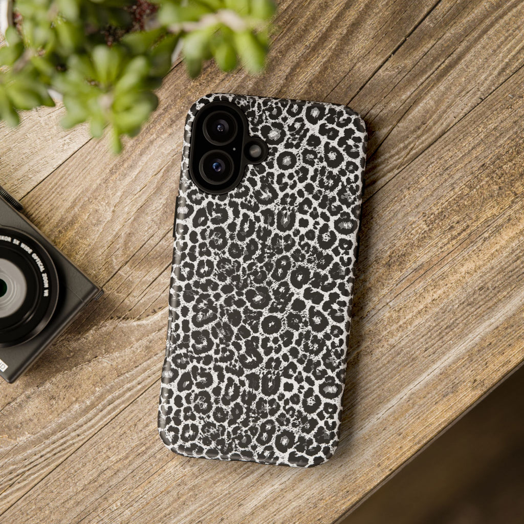 Leopard Tough Phone Case iPhone, Galaxy, or Google Pixel