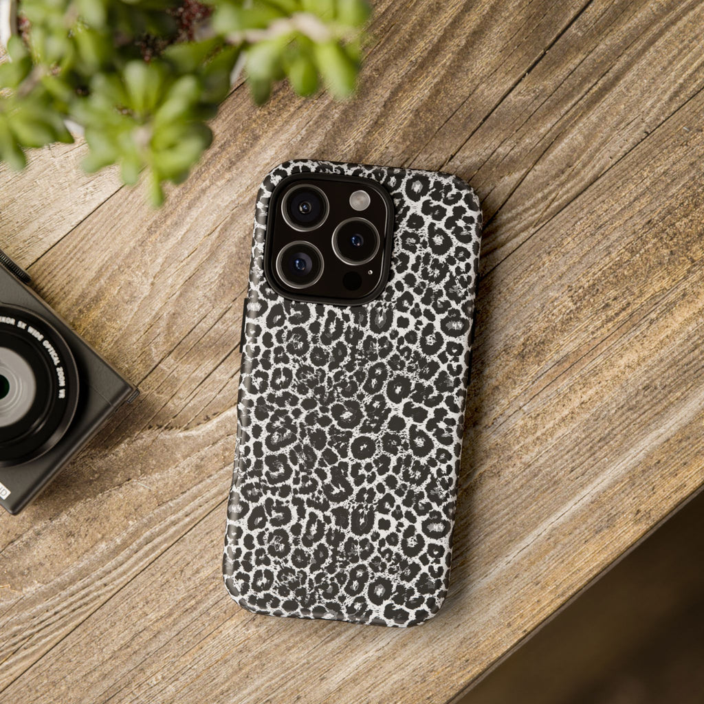 Leopard Tough Phone Case iPhone, Galaxy, or Google Pixel